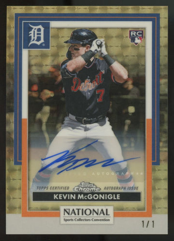 2026 Topps Chrome The National Kevin McGonigle RC Superfractor Auto 1/1 #MLB-11