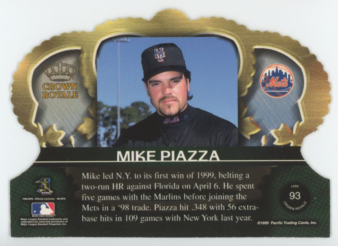 1999 Pacific Crown Royale Mike Piazza Opening Day /72 #93