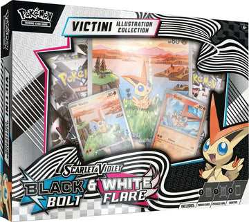 Pokemon: Black Bolt & White Flare Unova Illustration Collection - Victini