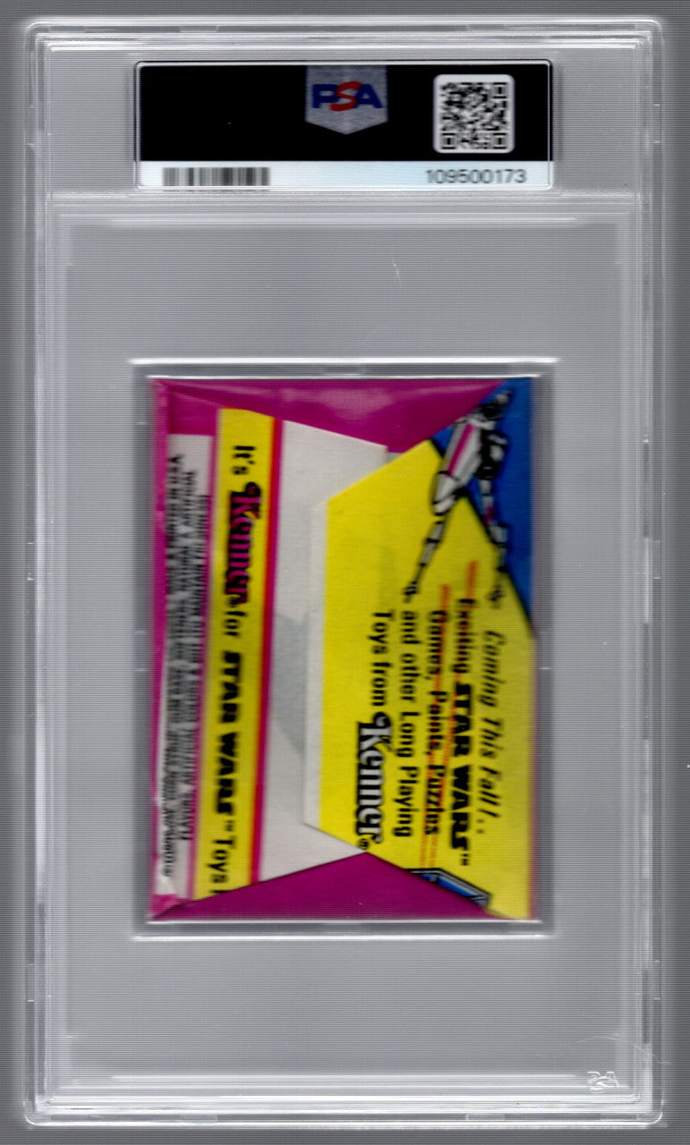 1977 Topps Star Wars Series 3 Sealed Wax Pack PSA 8