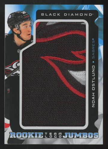 2025-26 Upper Deck Black Diamond Noah Ostlund RC Jumbo Logo Patch #RTL-NO