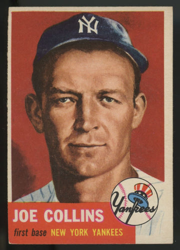 1953 Topps Joe Collins #9 EX/MT