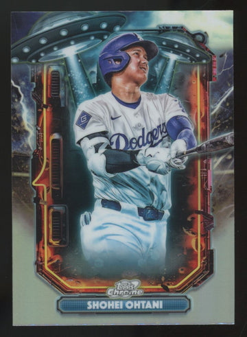 2025 Topps Chrome Cosmic Shohei Ohtani Extraterrestrial Talent #ET-2