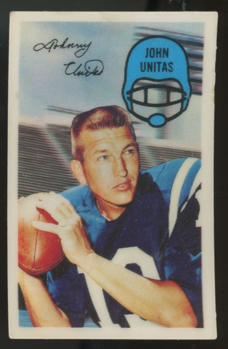 1970 Kellogg's John Unitas #55 VG/EX