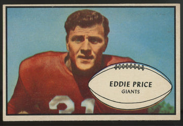 1953 Bowman Eddie Price #16 EX-MT