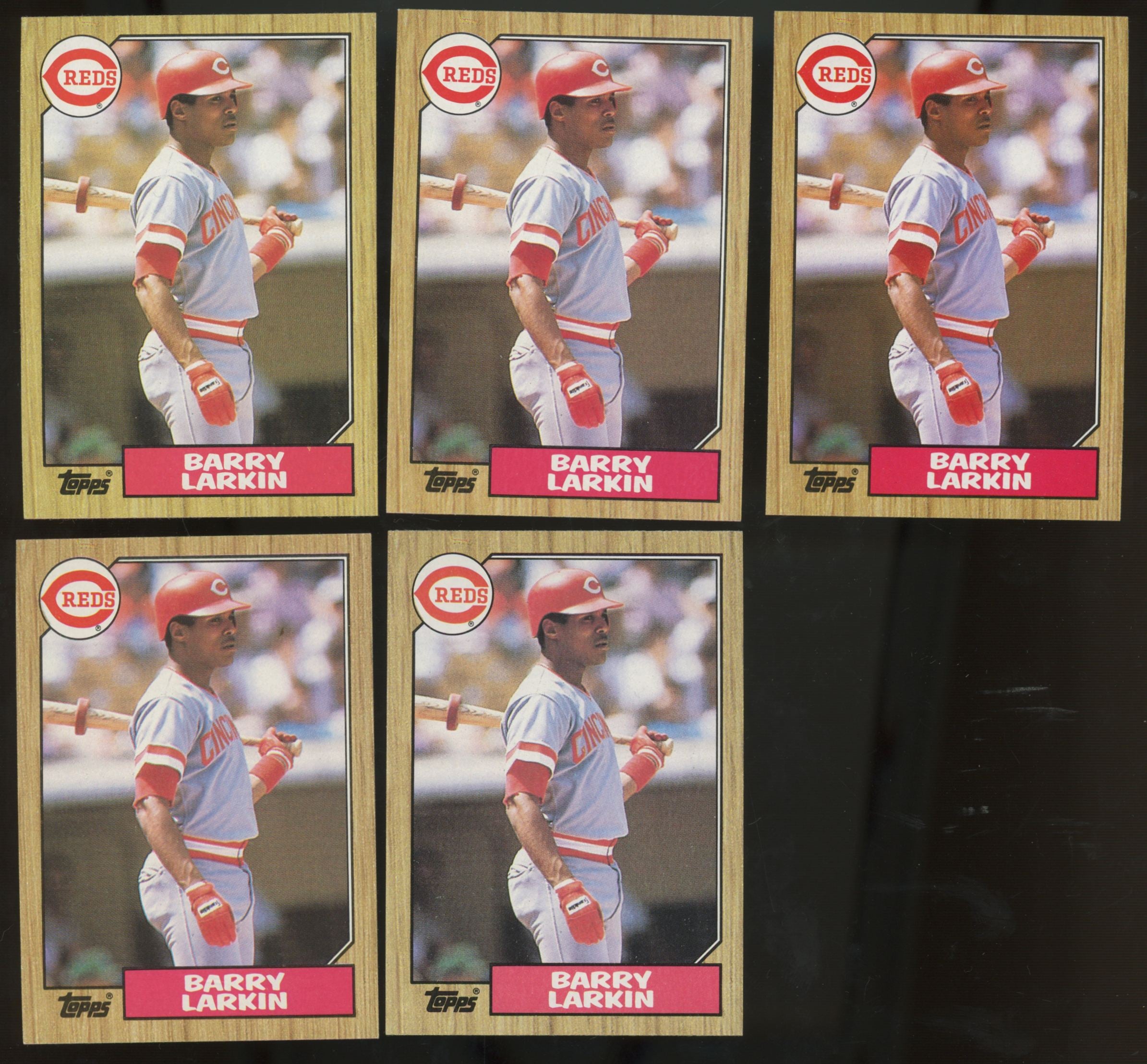 1987 Topps Barry Larkin RC #648 (Lot of 50)