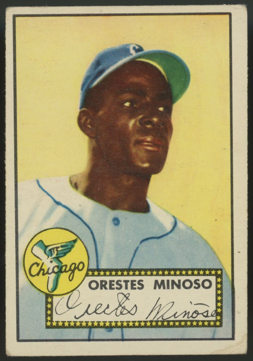 1952 Topps Orestes Minoso RC #195 G/VG