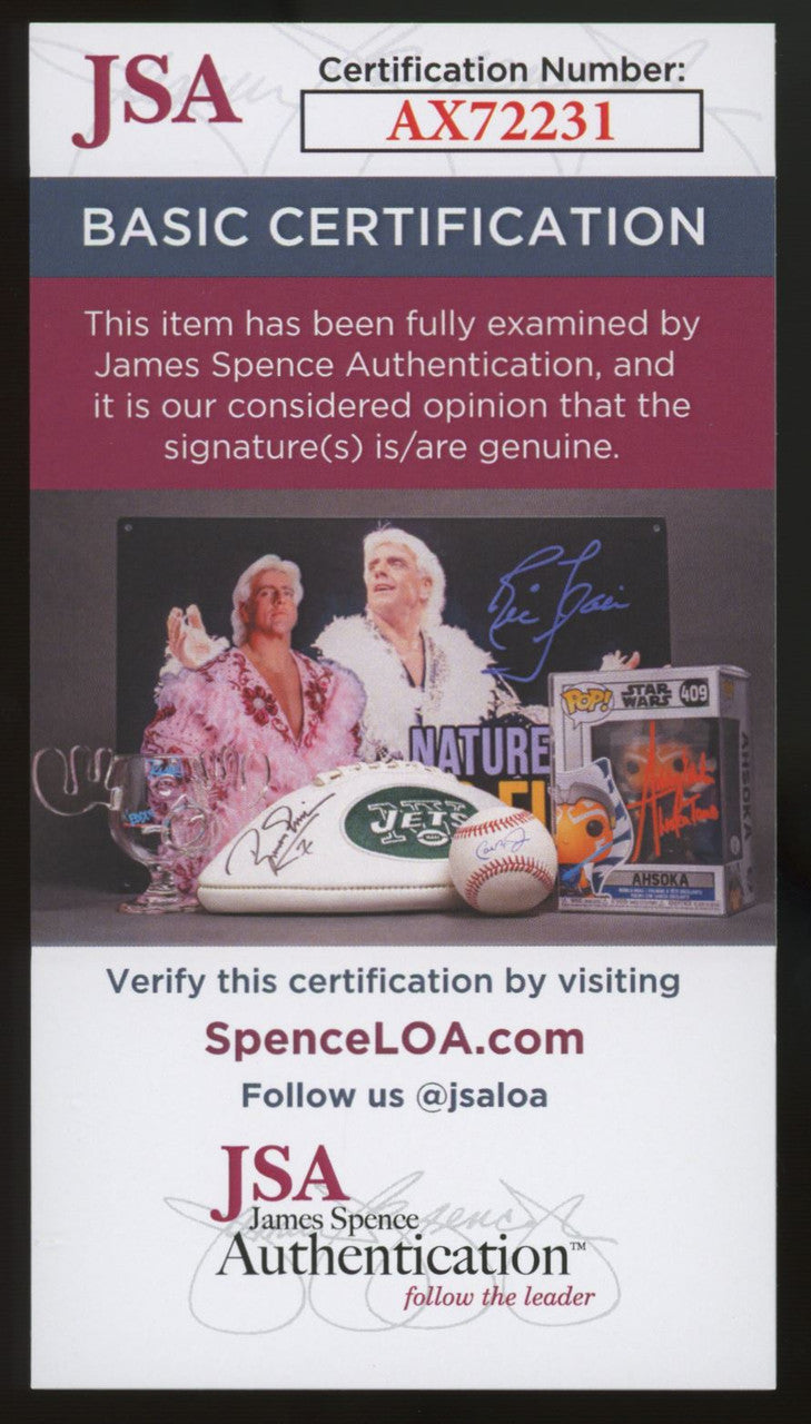 Nolan Ryan Signed Autographed Cachet 5000 Strikeouts JSA