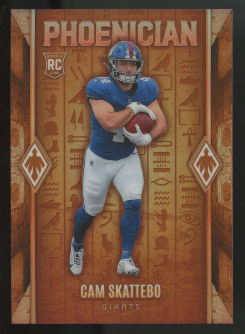 2025 Panini Phoenix Cam Skattebo RC Phoenician SSP #23