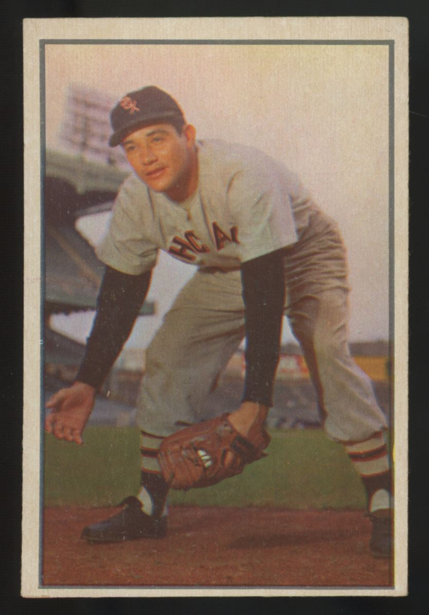 1953 Bowman Color Chico Carrasquel #54 VG/EX