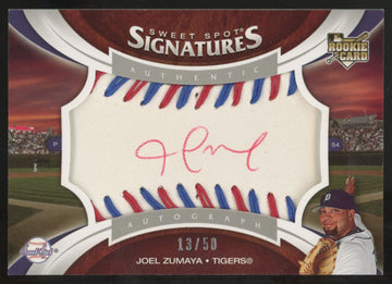 2006 Upper Deck Sweet Spot Update Joel Zumaya RC Red Ink Auto /50 #134