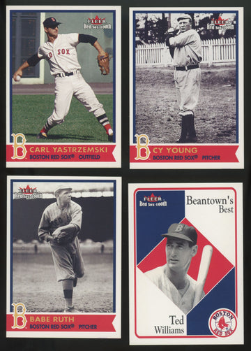 2001 Fleer Boston Red Sox 100th Anniversary Complete Set (100/100)