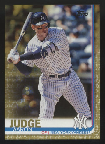 2019 Topps Series One Aaron Judge Gold /2019 #150
