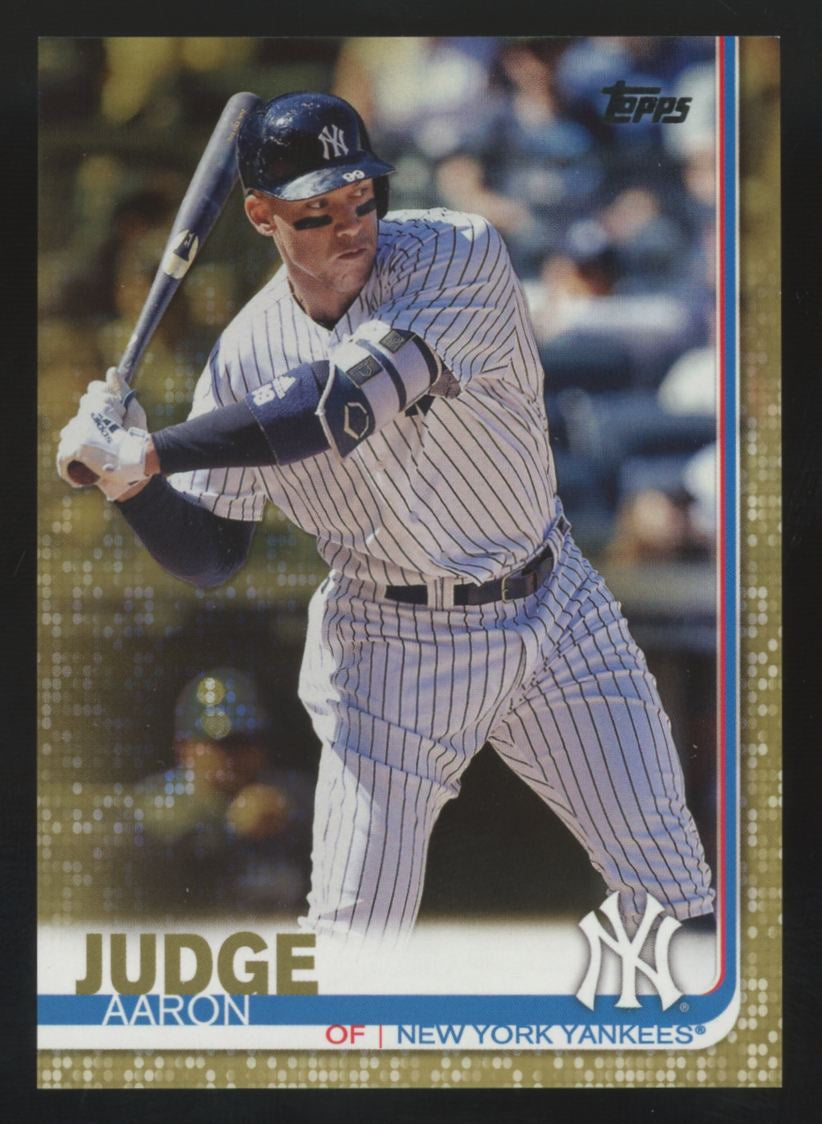 2019 Topps Series One Aaron Judge Gold /2019 #150