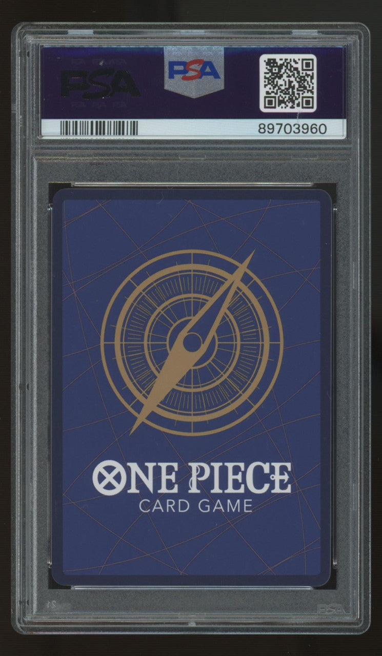 2022 One Piece Trafalgar Law OP01 Alt Art Errata #047 PSA 10