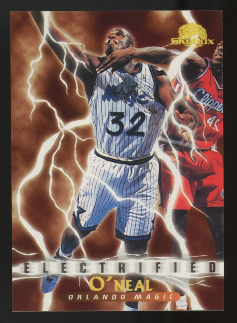 1995-96 Skybox Premium Shaquille O'Neal Electrified #293 NM "I"