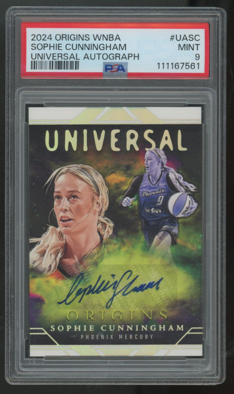 2024 Panini WNBA Origins Sophie Cunningham Universal Auto #UA-SC PSA 9