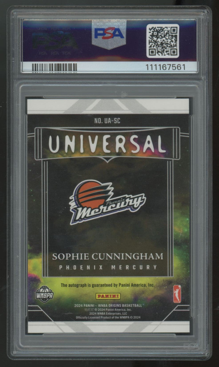 2024 Panini WNBA Origins Sophie Cunningham Universal Auto #UA-SC PSA 9