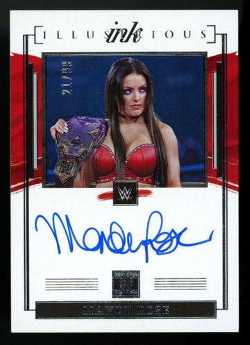 2022 Panini Impeccable WWE Mandy Rose Illustrious Ink Auto /99 #IL-MRS