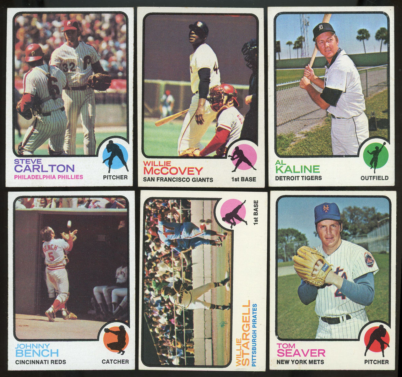 1973 Topps Baseball Near Complete Set 652/660 VG-EX Schmidt RC