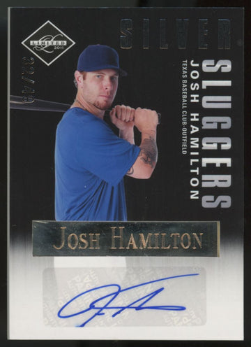 2011 Limited Josh Hamilton Silver Sluggers Auto /49 #11