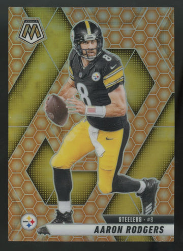 2025 Panini Mosaic Aaron Rodgers Honeycomb SSP #243