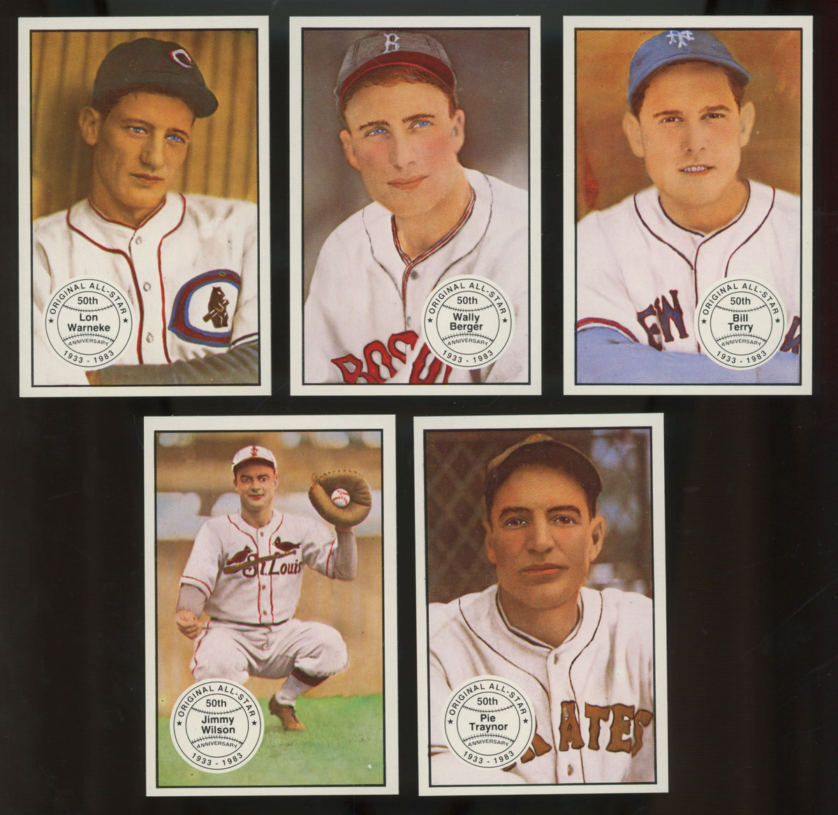 1983 Big League Collectibles Original All Star Baseball Complete Set (40/40) "A"