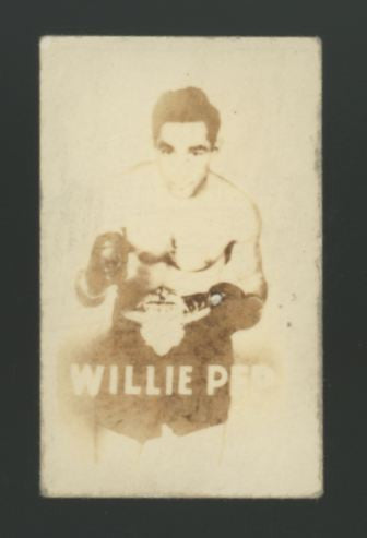 1948 Topps Magic Willie Pep Boxing Champions #20 Good