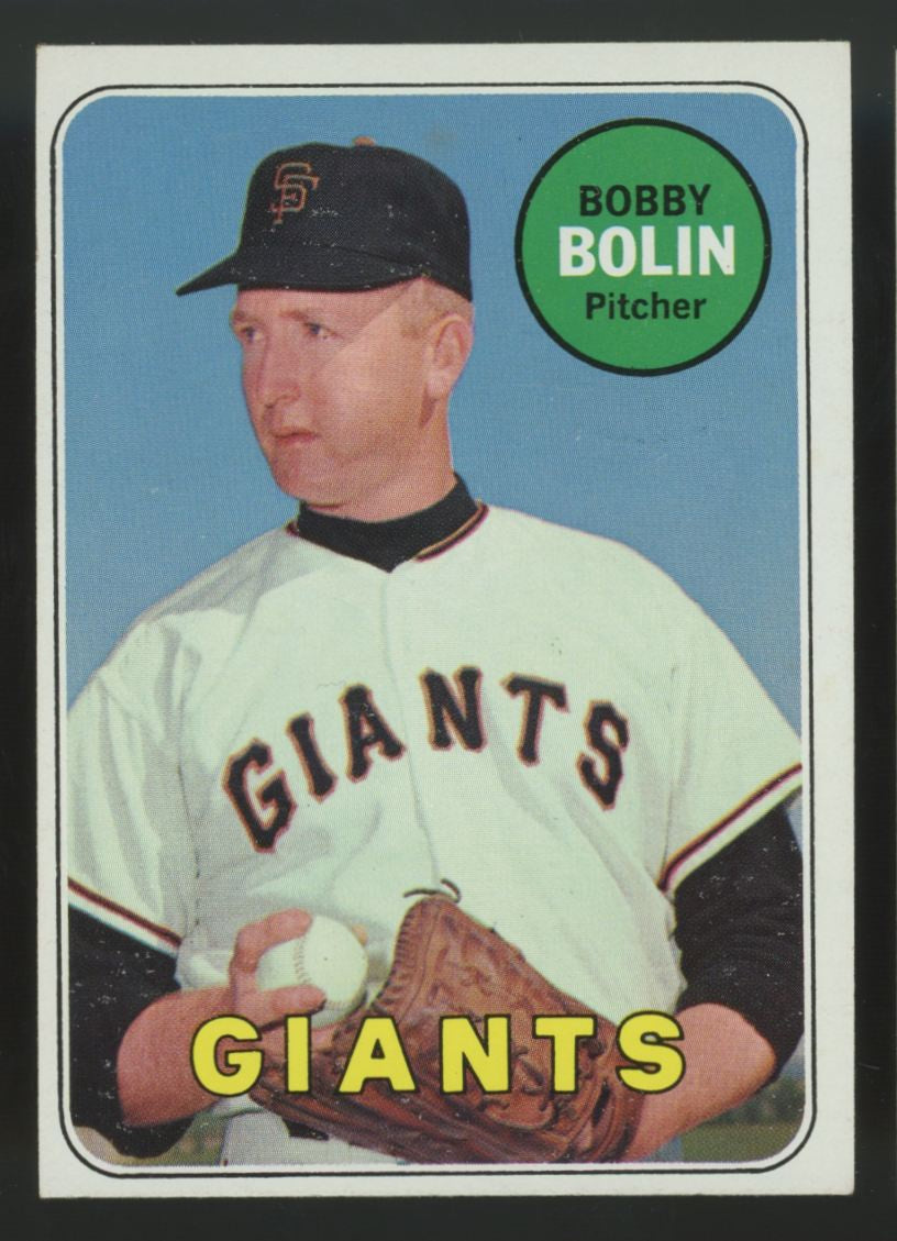 1969 Topps Bobby Bolin White Letters #505 VG/EX