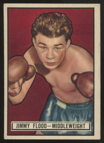 1951 Topps Ringside Jimmy Flood #4 VG/EX-EX