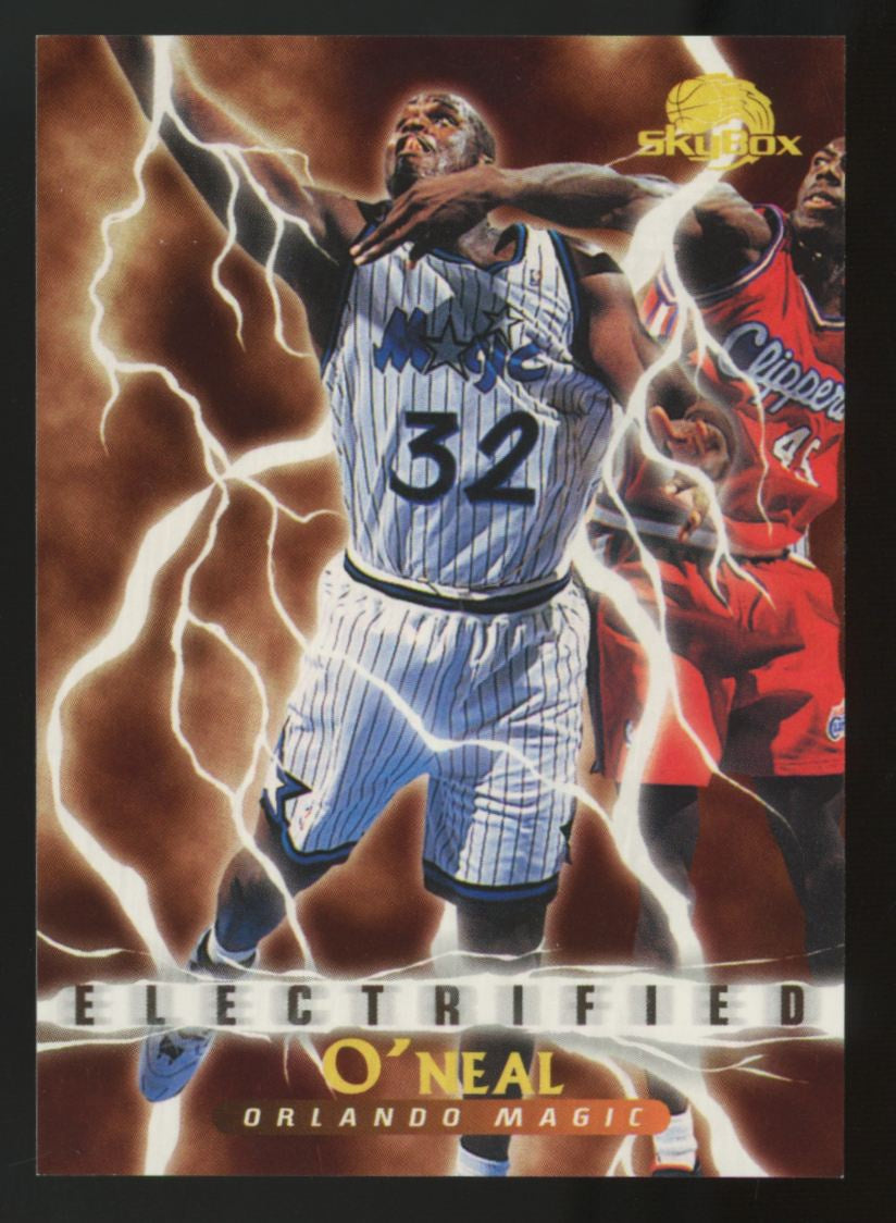 1995-96 Skybox Premium Shaquille O'Neal Electrified #293 NM "N"