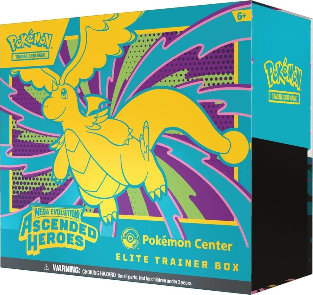 Pokemon: Ascended Heroes Pokemon Center Exclusive Elite Trainer Box