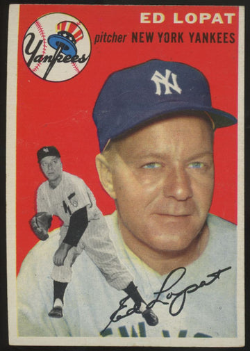 1954 Topps Ed Lopat #5 NM