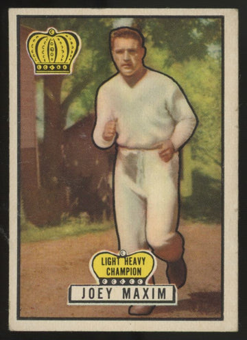 1951 Topps Ringside Joey Maxim #8 VG-VG/EX