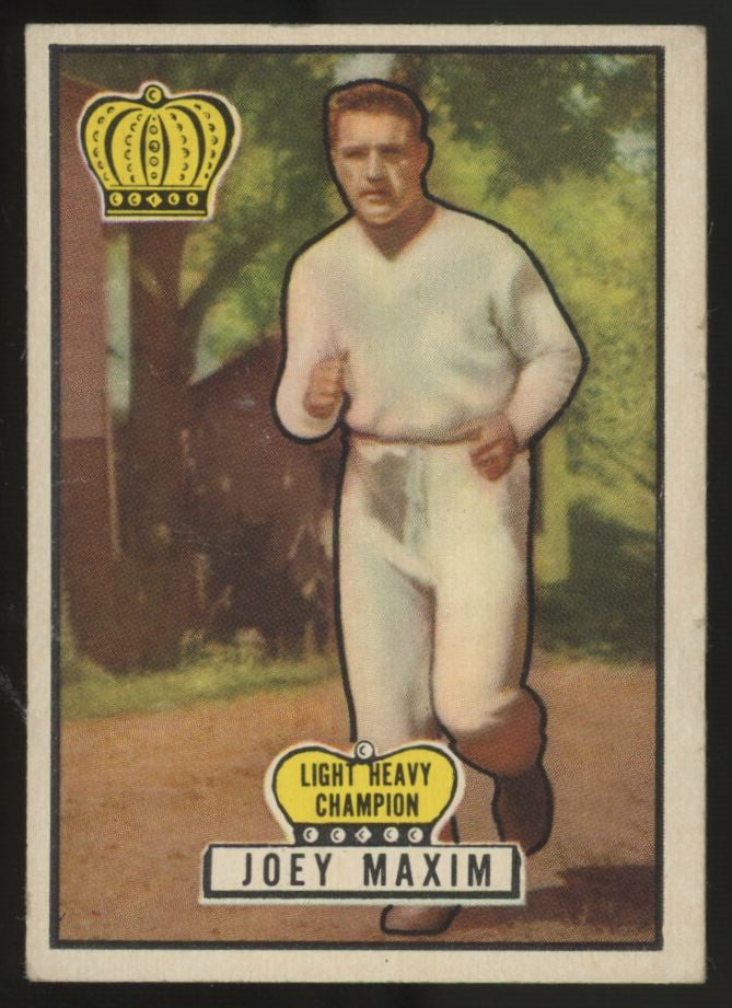 1951 Topps Ringside Joey Maxim #8 VG-VG/EX