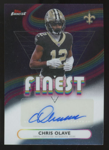 2025 Topps Finest Chris Olave Finest Autographs #FA-CO