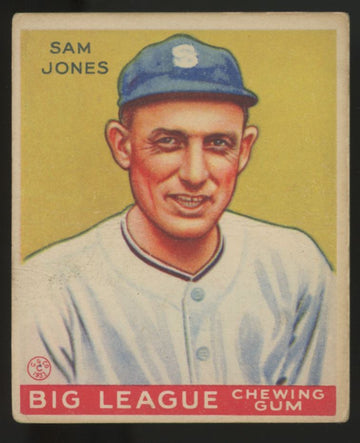 1933 Goudey Sam Jones #81 VG+