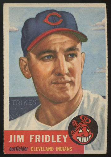 1953 Topps Jim Fridley #187 EX