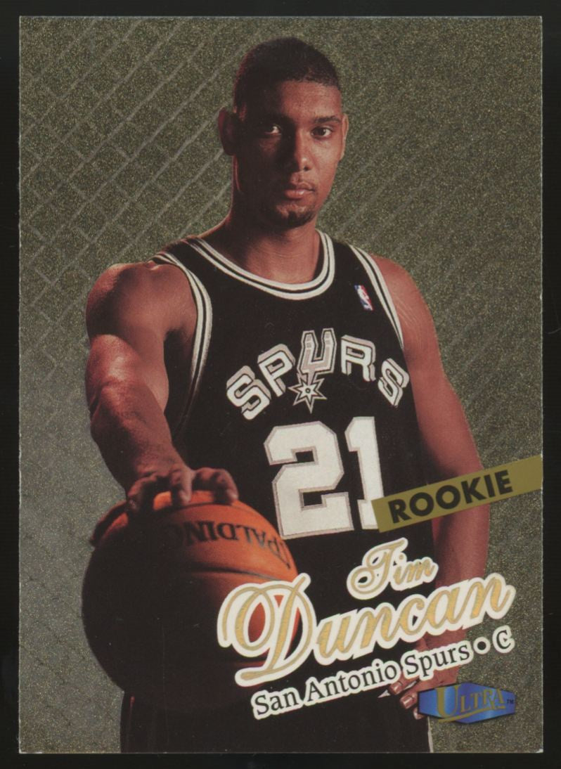 1997-98 Fleer Ultra Tim Duncan RC Gold Medallion Edition #131G