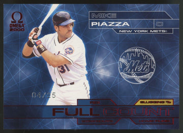 2000 Pacific Omega Mike Piazza Full Count /25 #25