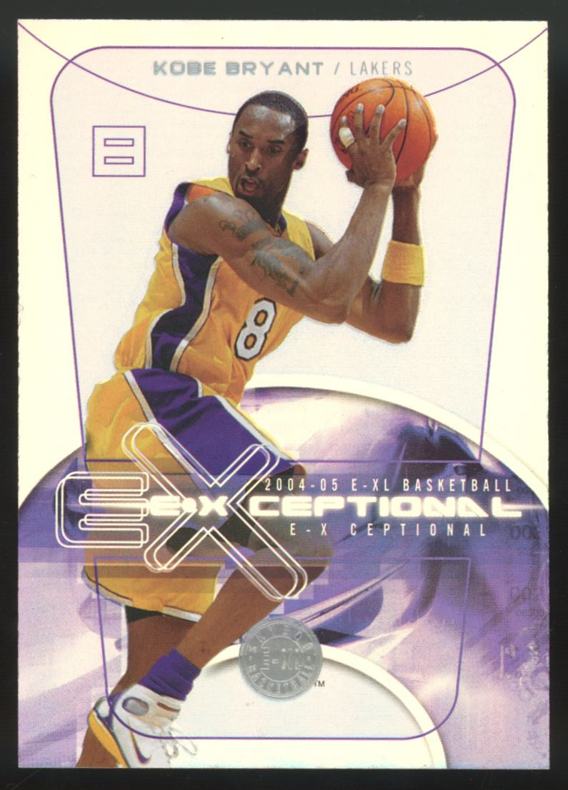 2004-05 SkyBox E-XL Kobe Bryant Exceptional #4