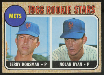 1968 Topps Nolan Ryan RC Rookie Stars #177 VG/EX