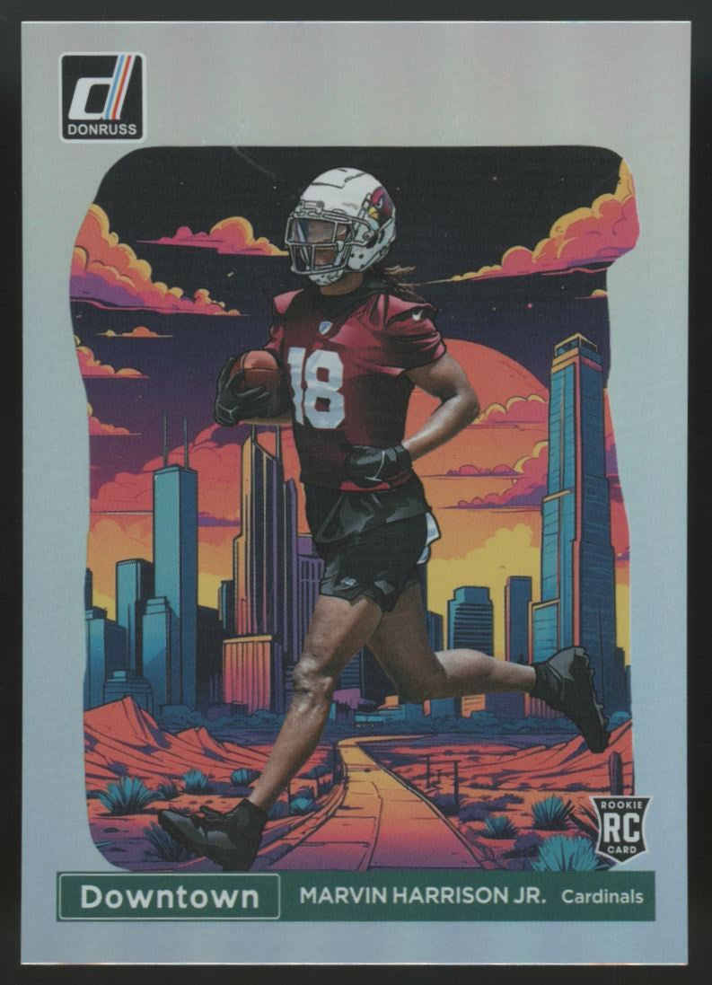 2024 Panini Donruss Marvin Harrison Jr. RC Downtown SSP #12