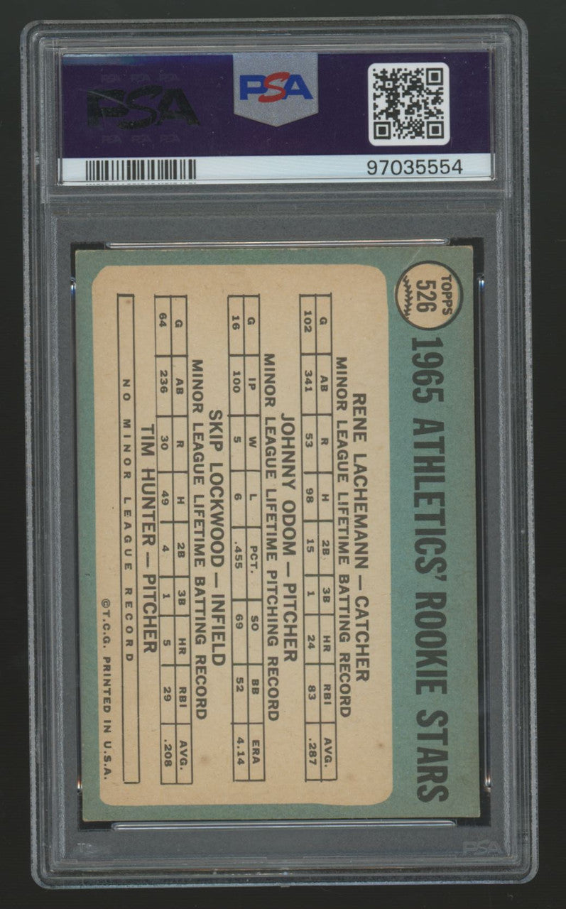 1965 Topps Baseball Complete Set (598) VG Overall Hunter RC PSA 5