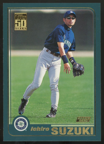 2001 Topps Ichiro Suzuki RC #726 NM-MT "F"