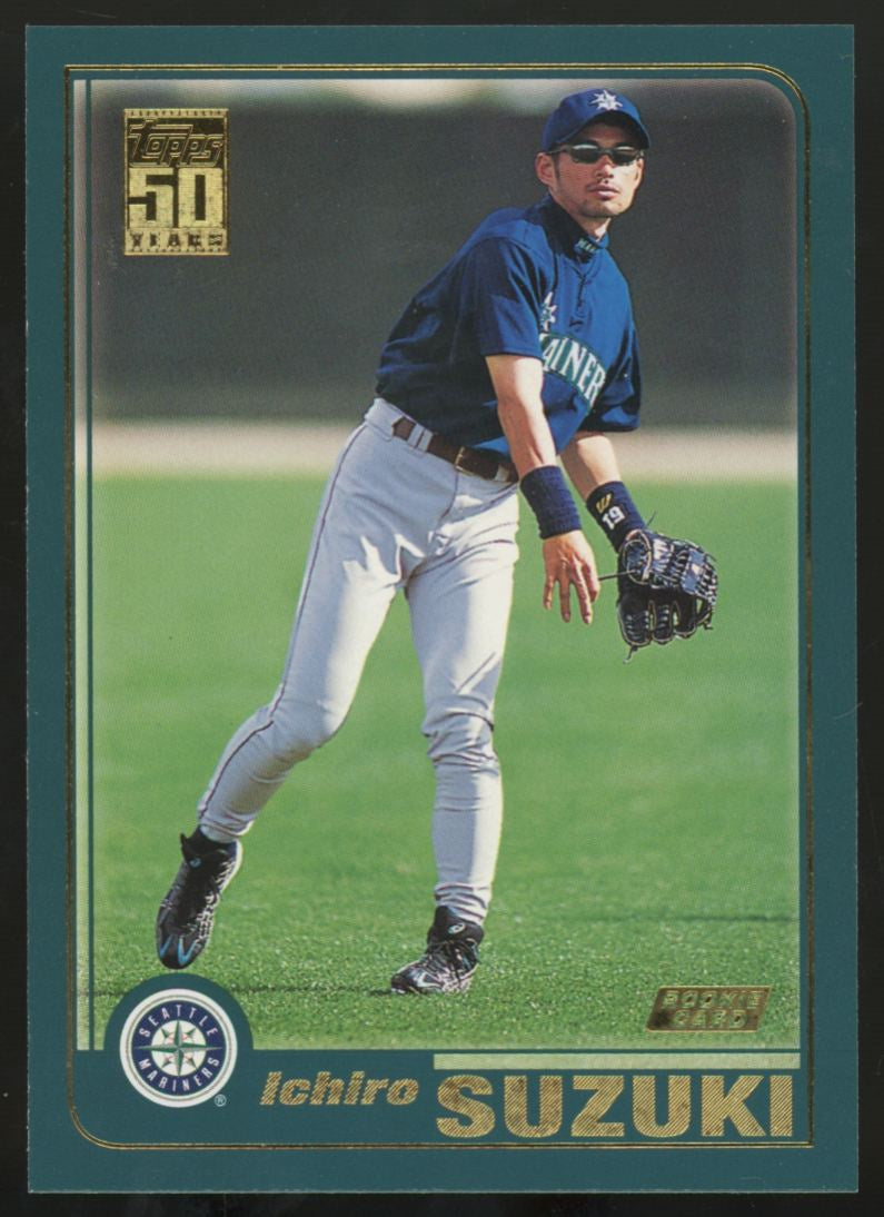 2001 Topps Ichiro Suzuki RC #726 NM-MT "F"