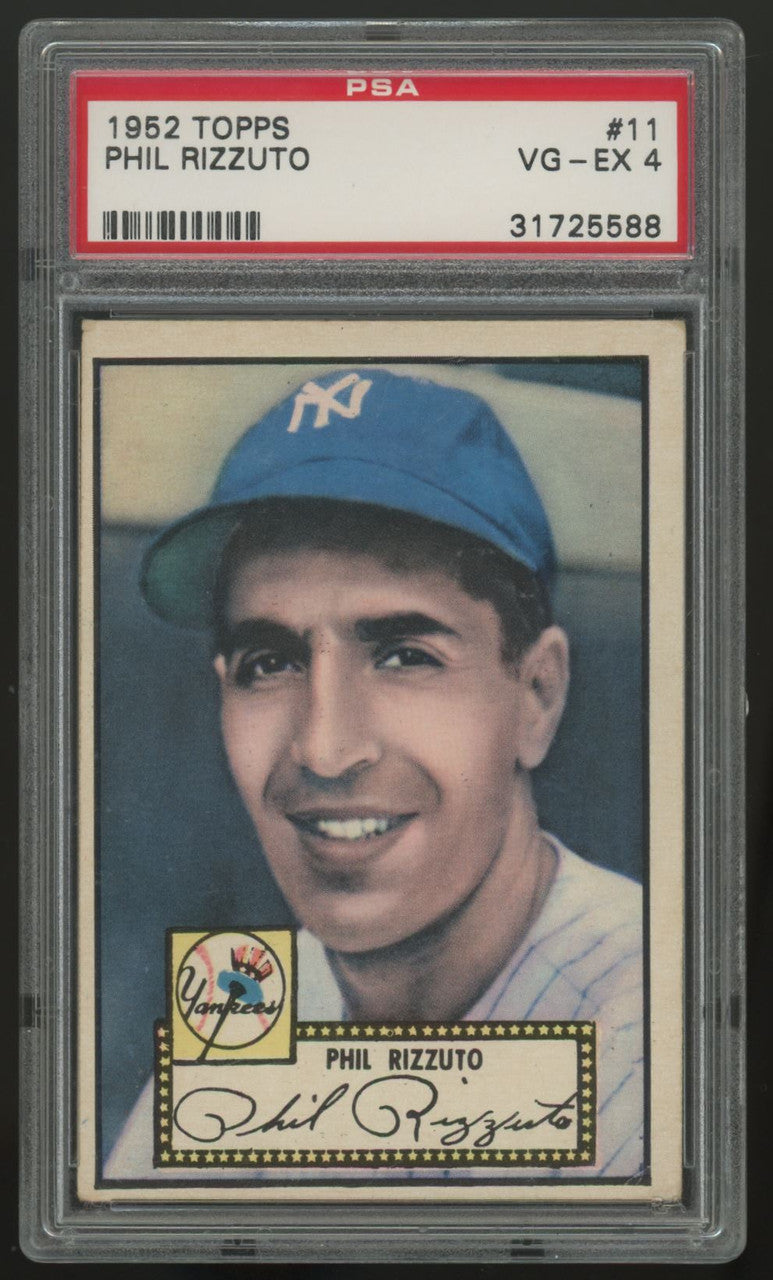 1952 Topps Phil Rizzuto #11 PSA 4