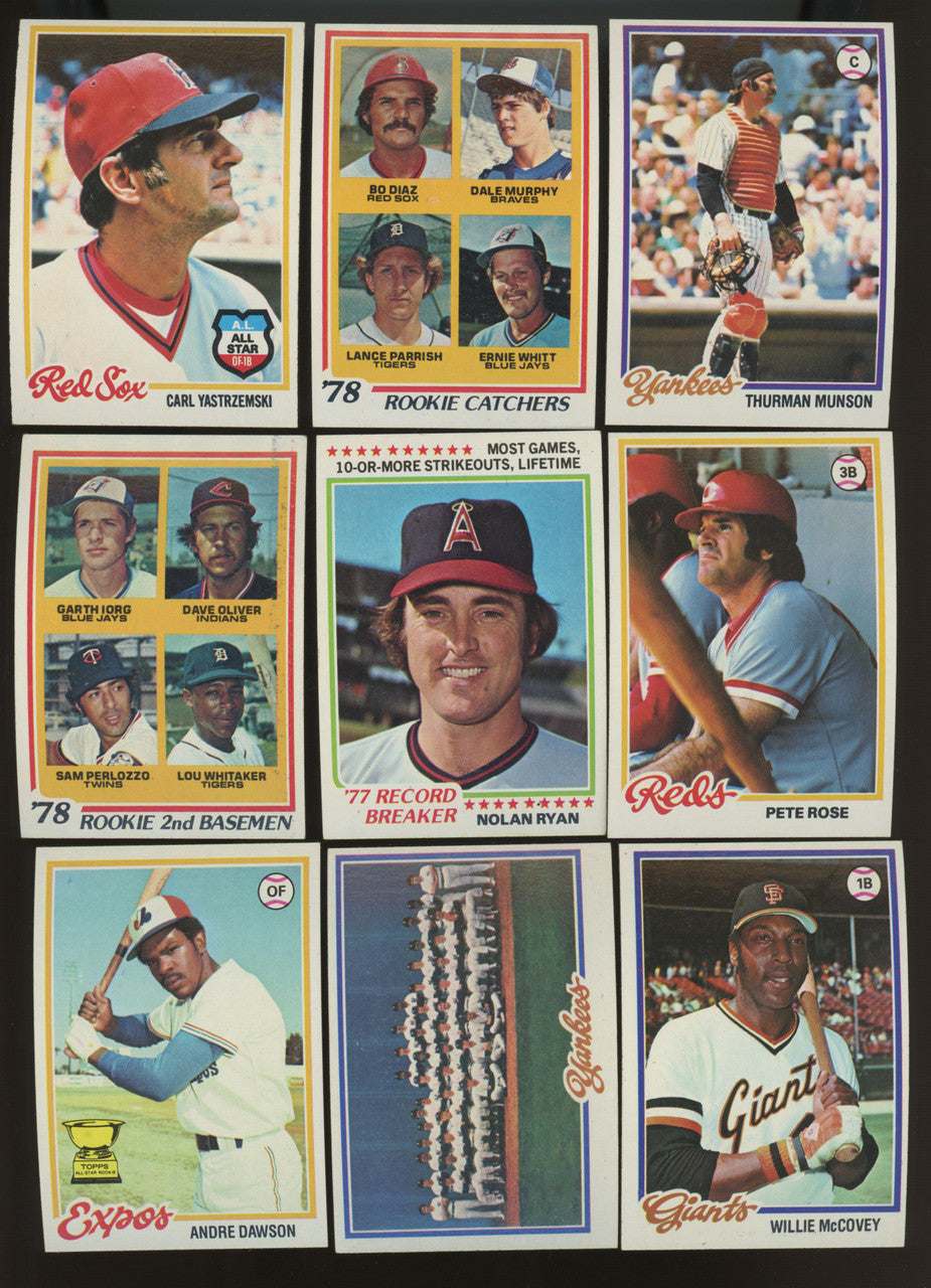 1978 Topps Baseball Complete Set (726) NM-MT