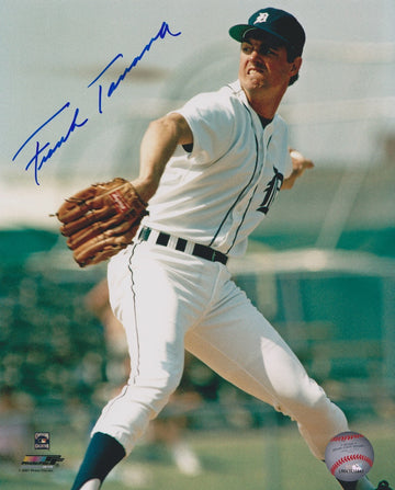 Frank Tanana Detroit Tigers MLB 8x10 Autographed Photograph - Side Pitch