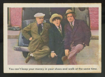 1959 Fleer The Three Stooges Checklist #16 Poor